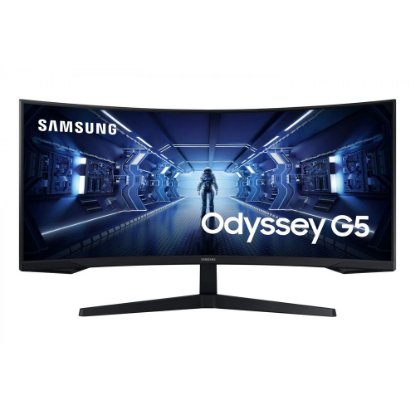Gaming monitor 34" SAMSUNG LC34G55TWWPXEN, UWQHD, VA, 165Hz, 1ms, 250cd/m2, FreeSync, zakrivljeni, crni