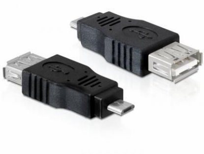 Adapter DELOCK, USB 2.0 (Ž) na USB 2.0 Micro-B (M), OTG funkcija