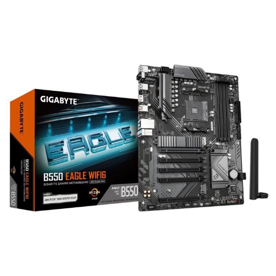 Matična ploča GIGABYTE B550 Eagle WIFI6, AMD B550, DDR4, ATX, s. AM4