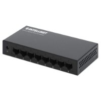 Switch INTELLINET 530347, 10/100/1000 Mbps, 8-port, metalno kućište, kabel Cat6 1m