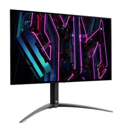 Gaming monitor 26.5" ACER Predator X27 Ubmiipruzx UM.GXXEE.001, QHD, OLED, 240Hz, 1ms, 1000cd/m2, G-Sync, pivot, zvučnici, crni