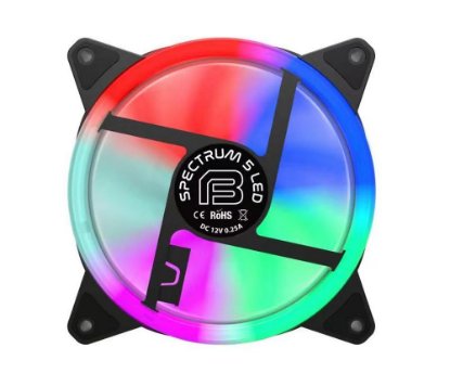 Ventilator BIT FORCE SPECTRUM 5, RGB, 120mm, 1200 okr/min