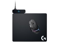 Podloga za miš LOGITECH G PowerPlay 2, Gaming, sa bežičnim punjačem, platnena, crna