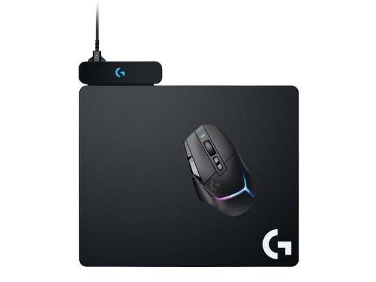 Podloga za miš LOGITECH G PowerPlay 2, Gaming, sa bežičnim punjačem, platnena, crna