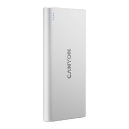 Mobilni USB punjač CANYON PB-106, 10000 mAh, bijeli
