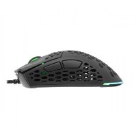 Miš WHITE SHARK Shuriken Premium Line, RGB, optički, 19000dpi, USB, crni