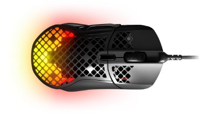 Miš STEELSERIES Aerox 5, optički, RGB, 18000 CPI, crni, USB