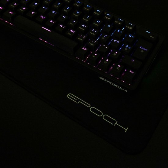Tipkovnica EPOCH Kari, RGB, mehanička, bežična, BT, UK/HR layout, crna, USB