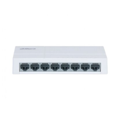 Switch DAHUA PFS3008-8ET-L-V2, 10/100 Mbps, 8-port