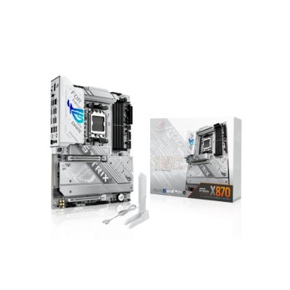 Matična ploča ASUS ROG Strix X870-A Gaming WiFi, AMD X870, DDR5, WiFi, ATX, s. AM5, bijela