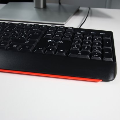 Tipkovnica OCTIO K201U, crna, USB