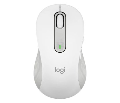 Miš LOGITECH M650 L, za ljevake, bežični, optički, 4000dpi, USB, BT, bijeli
