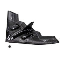Avion na daljinsko upravljanje JACKO TOYS B-2 Spirit Stealth Bomber, crni