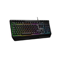 Tipkovnica EPOCH Tethys, Rainbow, membranska, crna, UK/HR layout, USB