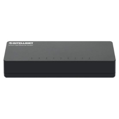 Switch INTELLINET 561730, 10/100 Mbps, 8-port, plastično kućište, kabel Cat5e 1m