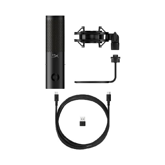 Mikrofon HyperX QuadCast 2S 9A273AA, stolni, RGB, crni