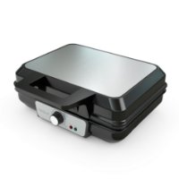 Aparat za vafle TESLA WM200BX, 1000 W, 220 C, crni-inox