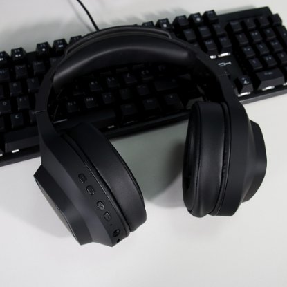 Slušalice EPOCH Nix, RGB, bežične, crne