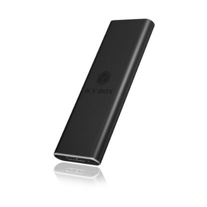 Eksterno kućište ICY BOX IB-183M2, M.2 SATA SSD, USB 3.0, crno