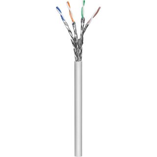 Kabel INTELLINET, patch CAT7, S/FTP, sivi, rola 100m