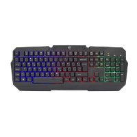 Tipkovnica WHITE SHARK GK-2105 Dakota, LED, crna, USB