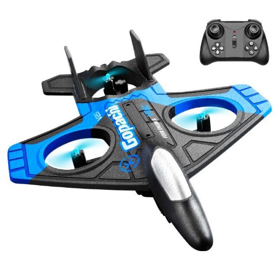 Avion na daljinsko upravljanje JACKO TOYS Gopachi, crveno-plavi