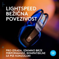 Slušalice LOGITECH Gaming G535 Lightspeed, bežične, crno-plave