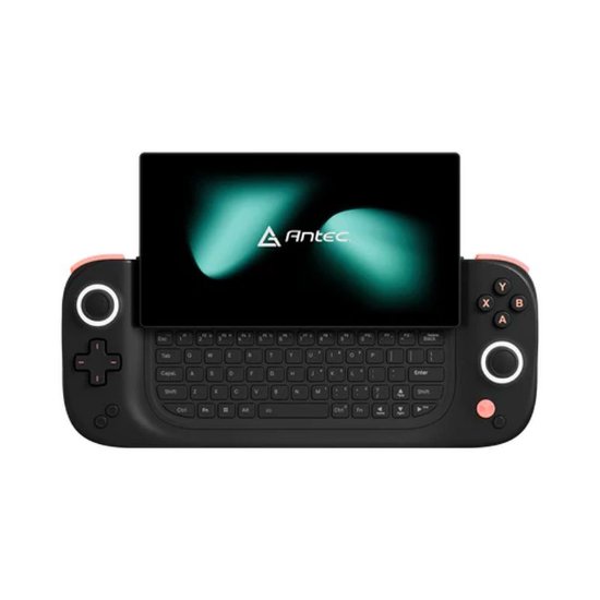 Igraća konzola ANTEC Core HS, 6" IPS FHD, Ryzen 7 8840U, 16GB LPDDR5X, 512GB, tipkovnica, crno-roza