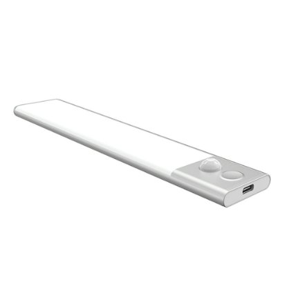 LED lampa Sensor Cabinet Light, magnetna, senzor pokreta, 40cm, srebrna