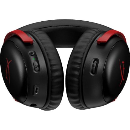 Slušalice HyperX Cloud III S Wireless, DTS, bežične, crno-crvene