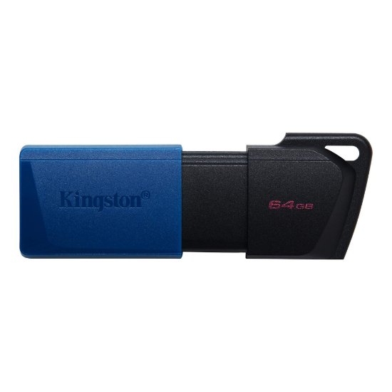 Memorija USB 3.2 FLASH DRIVE, 64GB, KINGSTON DataTraveler Exodia M DTXM/64GB, crno/plava