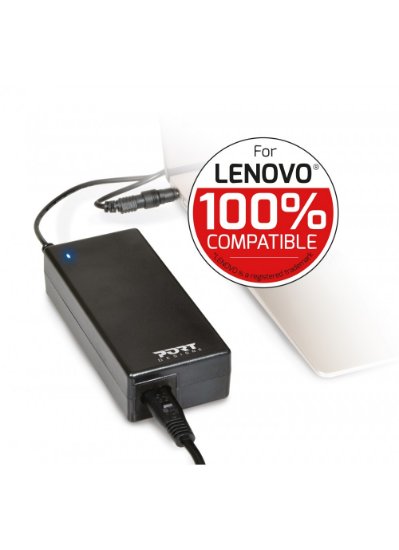 Punjač za laptop PORT, za LENOVO, 90W