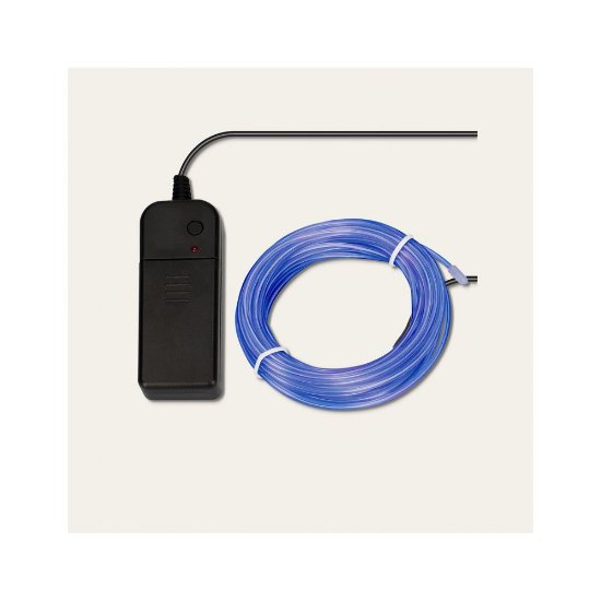 Svjetlosna traka KSIX BXLEDNEON5A, neonska, 3 načina rada svjetla, 5m, plava