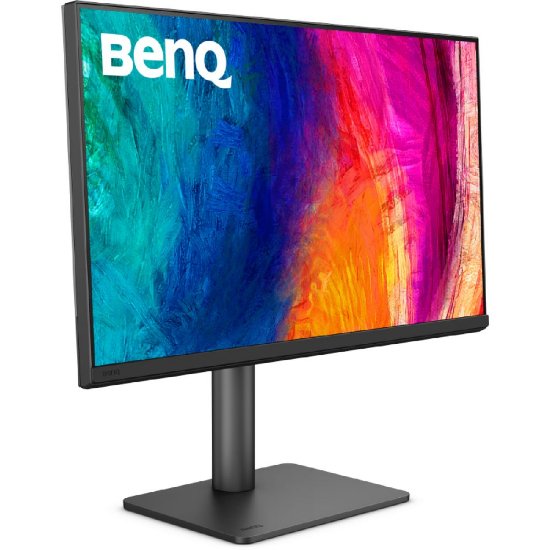 Monitor 27" BENQ PD2706QN 9H.LNDLA.TBE, QHD, IPS, 100Hz, 5ms, 350cd/m2, pivot, zvučnici, sivi