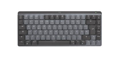 Tipkovnica LOGITECH MX Mechanical Mini Clicky, bežična, BT, crna