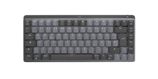Tipkovnica LOGITECH MX Mechanical Mini Clicky, bežična, BT, crna