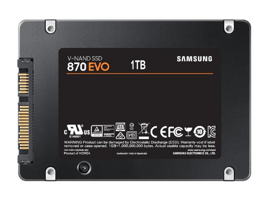 SSD 1TB SAMSUNG 870 EVO, MZ-77E1T0B/EU, 560/530 MB/s