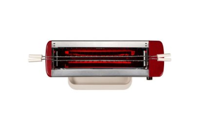 Roštilj električni ARIETE Steak House Grill Mod 730, 1300 W, crveno-bijeli