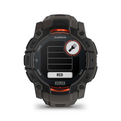 Pametni sat GARMIN Instinct 3 Solar 50mm, GPS, HR, pametne obavijesti, crni