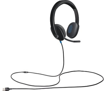 Slušalice LOGITECH Headset H540, USB, crne