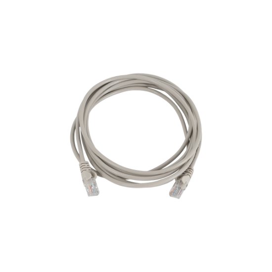 Kabel OCTIO, patch CAT6, U/UTP, sivi, 3m