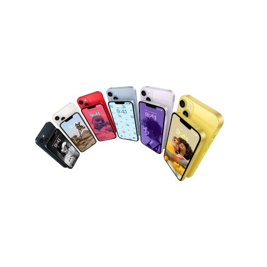 Mobitel APPLE iPhone 14 Plus, 6,7", 6 GB, 128 GB, iOS, crni + maskica + zaštitno staklo