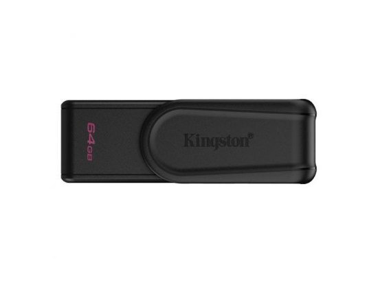 Memorija USB 3.2 FLASH DRIVE, 64GB, KINGSTON DataTraveler Exodia S DTXS/64GB, crna