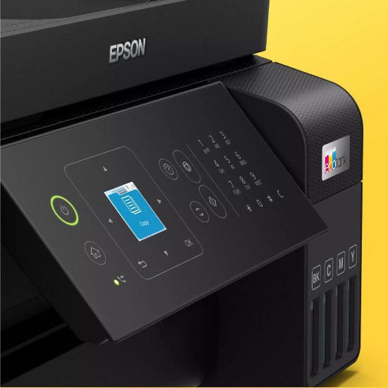 Multifunkcijski printer EPSON ITS L5590, printer/scanner/copy/fax, Eco Tank, 4800 dpi, USB, WiFi, crni