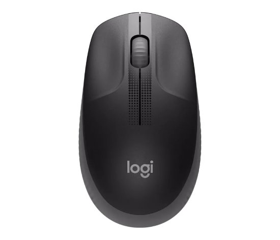 Miš LOGITECH M190, optički, bežični, 1000dpi, crni