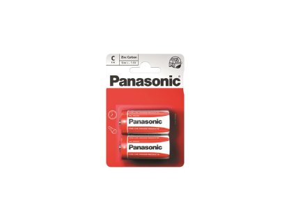 Baterija PANASONIC R14RZ/2BP, 1.5V, Zinc Carbon, 2 komada