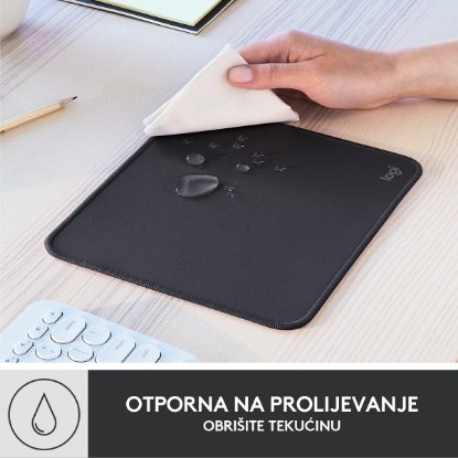 Podloga za miš, LOGITECH Studio, soft, crna