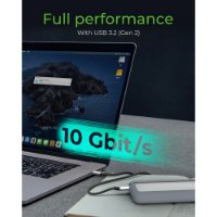 Eksterno kućište ICY BOX IB-246-C31-G, 2.5'' HDD/SSD, USB-C, sivo