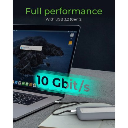 Eksterno kućište ICY BOX IB-246-C31-G, 2.5'' HDD/SSD, USB-C, sivo