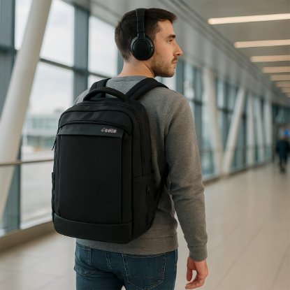 Ruksak za laptop OCTIO Venture, 15.6", crni